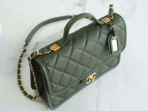 香奶奶 k 邮差豆腐包 大号 橄榄绿 商品图9