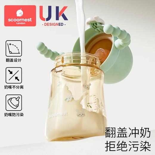 科巢翻盖奶瓶配件【焕新版】ppsu奶瓶硅胶奶嘴0到6个月一1岁以上 商品图3