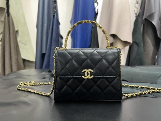 香奶奶3色  小号   珐琅手柄链条包 商品图1