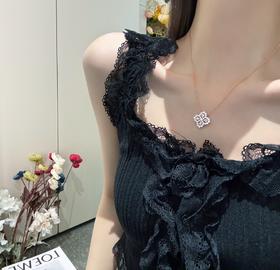 HW- Diamond Loop 项链钻石镂空花