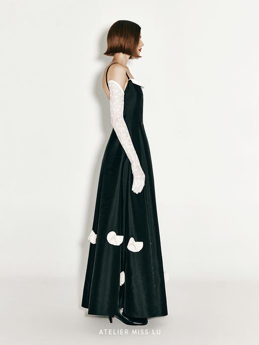 【灵动轻雪】绵羊毛肌理微透长手套 商品图3