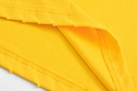 BLCG 火焰双环裂纹印花短袖（黄色） 商品图7