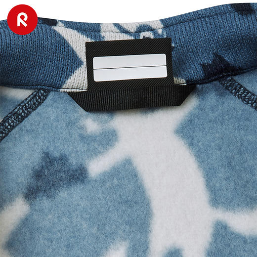 芬兰reima2024年秋冬新款男女儿童小童运动抓绒保暖针织开衫卫衣 商品图2