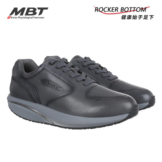 MBT足健康鞋男厚底经典休闲鞋 足弓支撑 减少足跟痛 增高牛皮1997 商品图5
