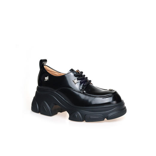 豪麟名鞋奥莱迪嘉女鞋乐福鞋牛皮革DJHJA42WS007黑色  原价1660元 商品图0