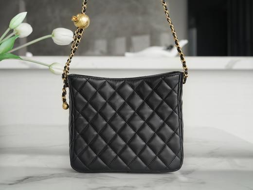 香奶奶 23k 金球hobo嬉皮包 黑色 商品图1