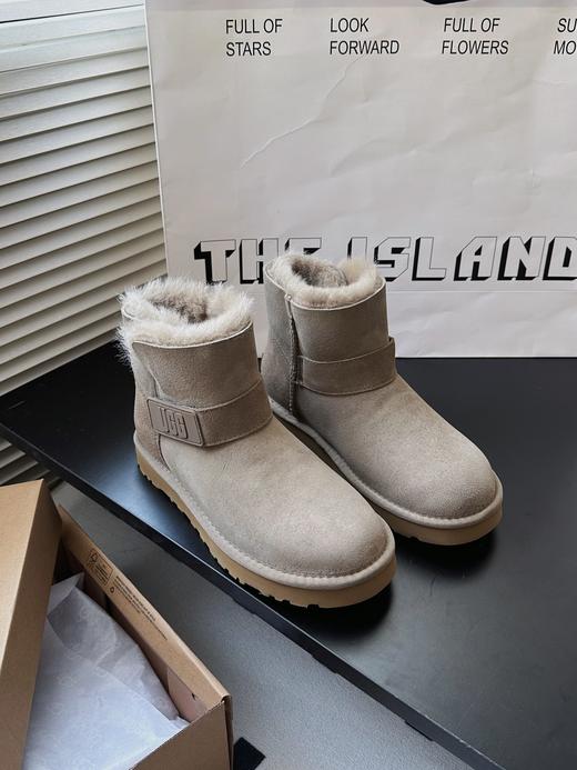 2022秋冬新款皮毛一体胶片雪地靴 商品图0