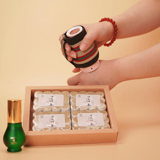 蕲艾一年陈艾柱|道地蕲州艾条 | 自然农法 核心产区 | 古法石臼打绒、火力柔和 商品图4