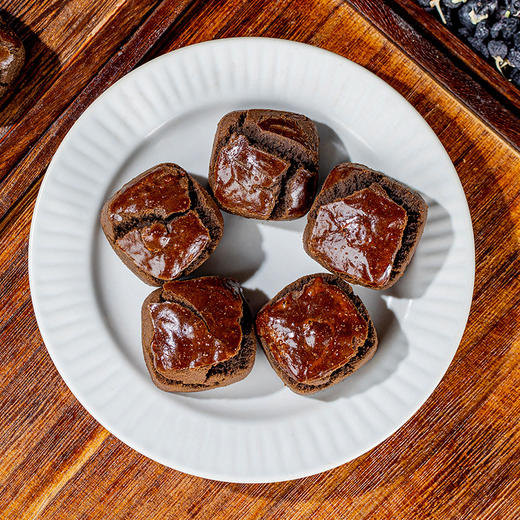 【好配方看得见！富硒黑枸杞桑葚糕】好吃营养健康，无腹担，口感丰富细腻，桑葚黑枸杞富硒手工糕点零食放心吃进口中老年健康L 商品图2