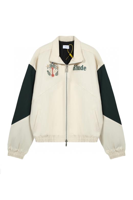 RHUDE 复古拼接椰子树拉链夹克外套（Y*BG） 商品图0