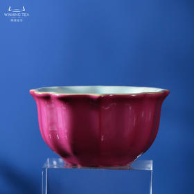 问鼎汝瓷鼎峰系列辛丑胭脂红宝相杯（缺货）