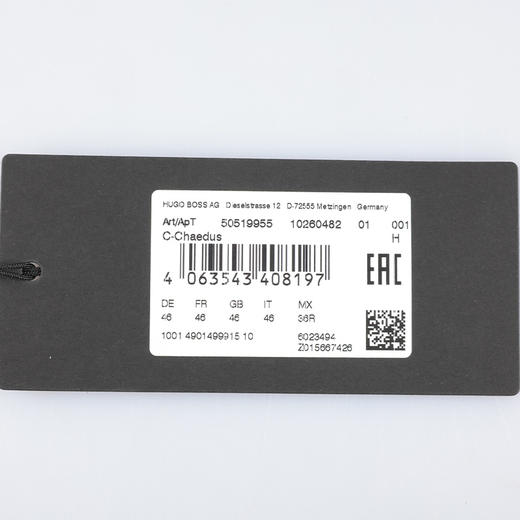 BOSS 男士棉服拉链夹克外套 12068 商品图6