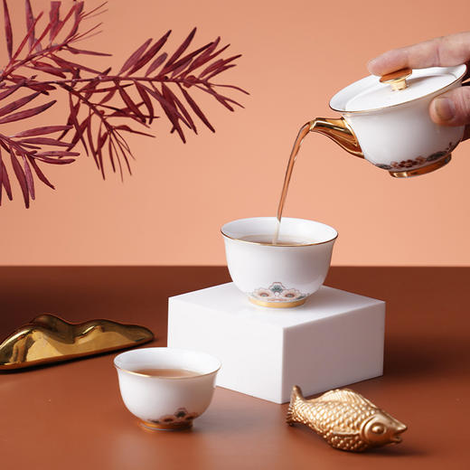 陶溪川 东方宇宙-藻井纹样旅行茶具 商品图4