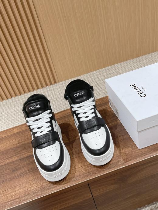 凯旋门  厚底羊毛休闲鞋 增高运动鞋（HD） 商品图1