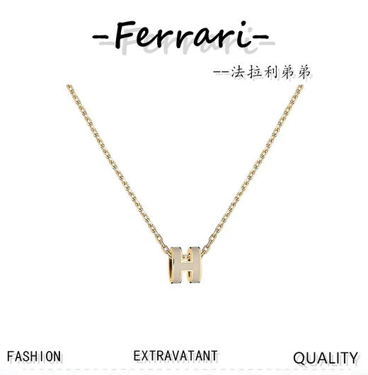 H家  全wang 正版本 【HMS mini popH 珐琅彩项链】 商品图0