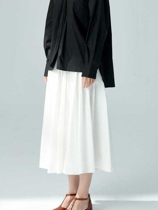 【E】稚佑||A字半身伞裙-小赫本 商品图0