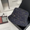Chan*l 小香 新款早秋粗纺大格纹渔夫帽（CC） 商品缩略图4