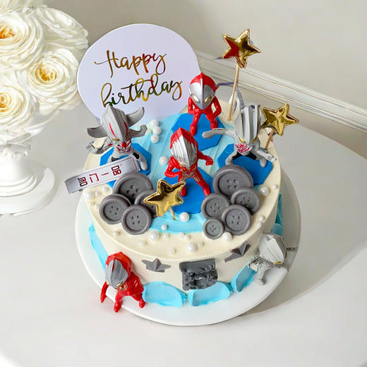 奥特曼小怪兽-约6寸【生日蛋糕】 商品图1