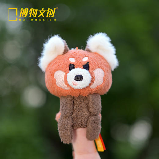 博物文创 掌上动物园系列 指偶 兔狲 藏狐 小熊猫 挂件 指偶 礼物 商品图1