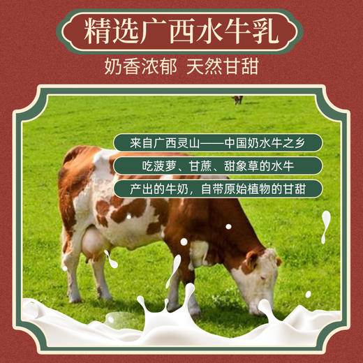 蔡府水牛奶双皮奶210g*6碗 A-3044 商品图2