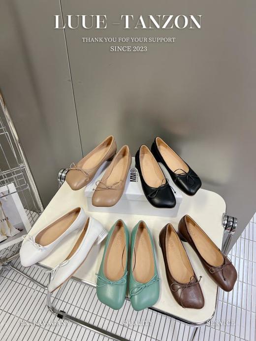 mm6 23ss新款平底奶奶鞋 商品图1