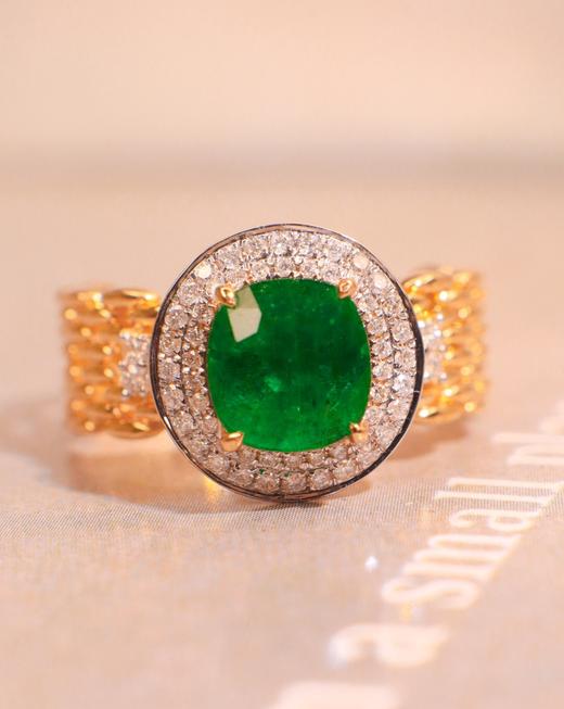 1.55ct 祖母绿戒指 商品图3