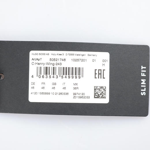 BOSS 男士弹力羊毛垂顺夹克外套 12064 商品图8