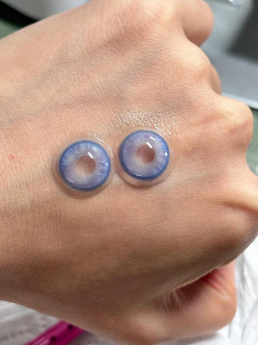 Chocoing 玻璃梦境 月抛 两片 14.2mm 参考着色 13.6mm 基弧 8.5 含水 40% 新锐国货 商品图3