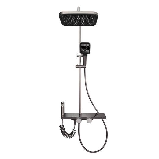 大淋浴套装/KD1-12Q/大平板式/枪灰 商品图0