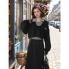 9/1奢姿大码女装2024秋冬气质翻领针织拼接两件套胖妹妹时尚简约套装9944930039 商品缩略图1