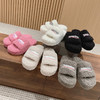 巴黎**家  厚底款  秋冬潮品 羊羔毛毛拖 ！(HD) 商品缩略图1