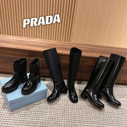 P家普*达 骑士靴 时尚休闲机车长短靴(HD) 商品图0