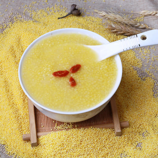 【自营】土极啦有机黄小米东北特产五谷杂粮月子米煮粥米 400g/袋*4	JUNONG-015 商品图1