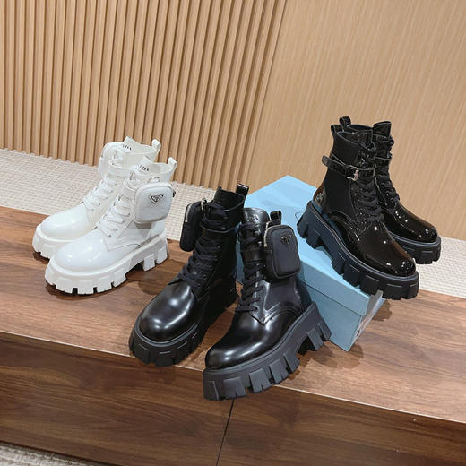 普*达 P家 厚底马丁靴 口袋靴(HD) 商品图0