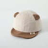 【小熊帽子，萌趣加倍】卡通婴儿帽 小熊帽子韩版 春秋冬季 软檐鸭舌帽 宝宝男女童棒球帽 出游帽 超柔软材质 宝宝戴上无压力 让宝宝摆脱严寒-QQ 商品缩略图14