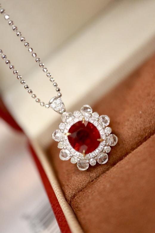 2.02ct 红宝石戒指吊坠 商品图5