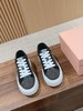 缪家 23新款复古时尚厚底钻面饼干鞋小白鞋 商品缩略图2