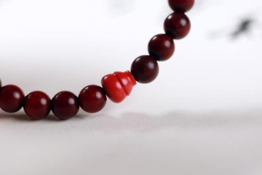 XYZT0455-4°癸卯兔年紫檀手串 商品图5