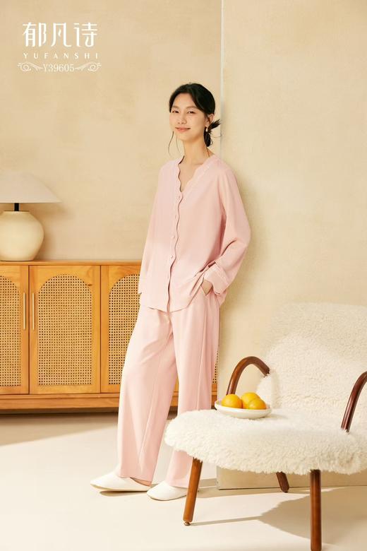 郁凡诗女家居睡衣上下套Y39605 商品图3
