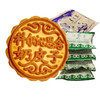 科尔沁思念奶皮子/奶豆腐月饼350g 商品缩略图1