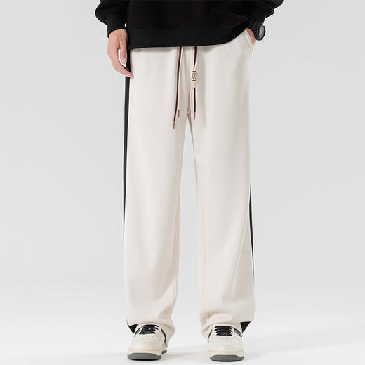 【新款DSL】大依优型大码男装直筒休闲运动裤加肥加大男裤潮流韩版卫裤 商品图3