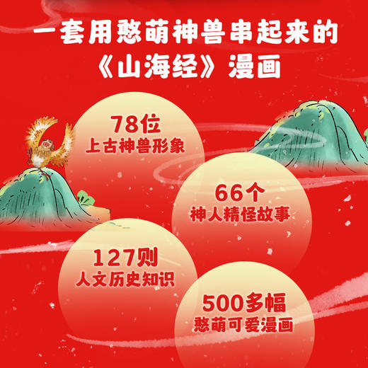 漫画山海经:脑洞大开的神兽故事(全7册) 红红罗卜编绘 商品图1