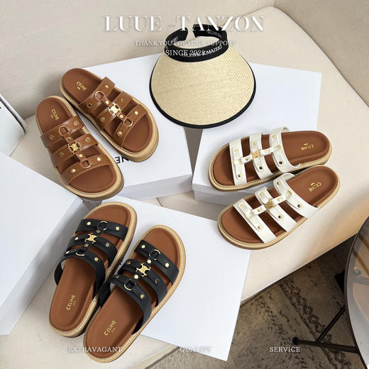 凯旋门 复古罗马鞋 商品图3