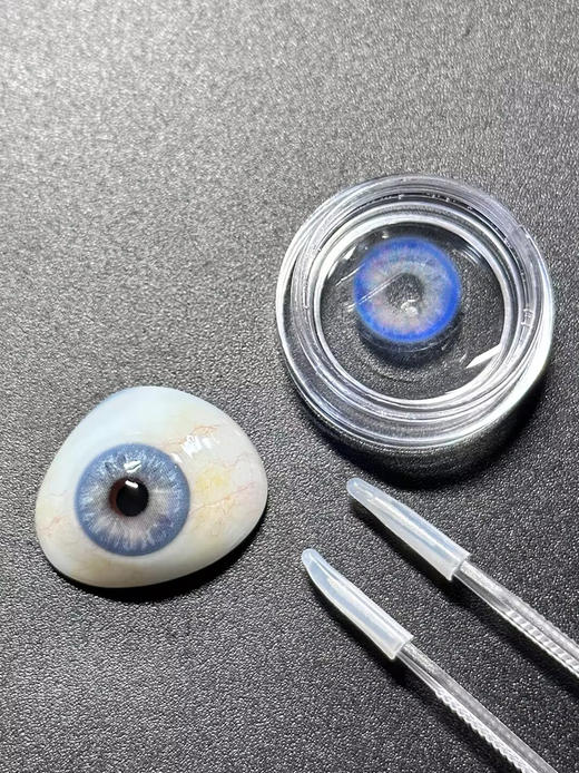 Chocoing 玻璃梦境 月抛 两片 14.2mm 参考着色 13.6mm 基弧 8.5 含水 40% 新锐国货 商品图4