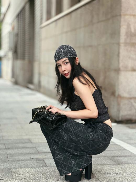 香奶奶  新款手工亮片帽子 商品图1