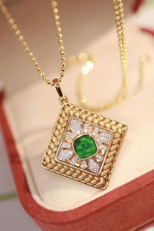 0.7ct 祖母绿吊坠 商品图1