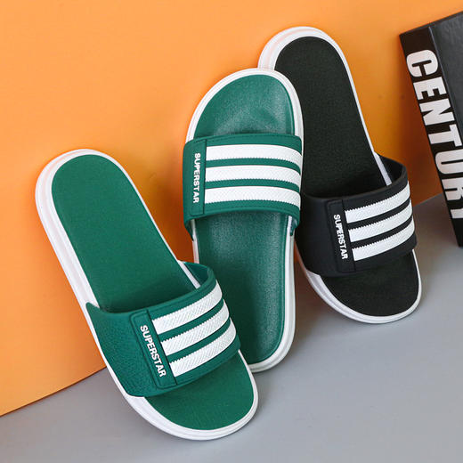 「抖音同款」男士拖鞋男韩版时尚学生室内外沙滩凉拖鞋室内洗澡拖鞋女 商品图1