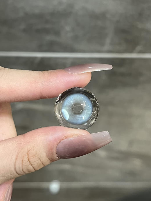 Chocoing 花园仙境蓝 月抛 两片 14.2mm 参考着色 13.8mm 基弧 8.5 含水 40% 新锐国货 商品图3