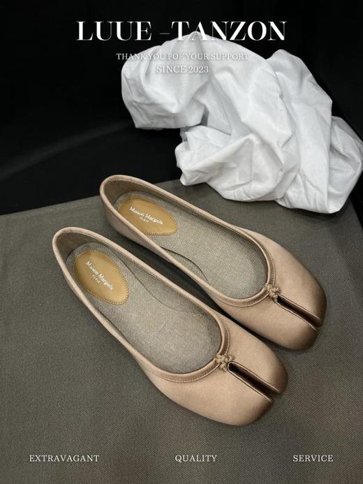 M家 23s绸缎真丝分指芭蕾舞鞋 商品图1