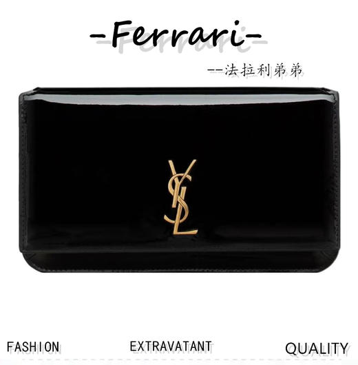 Y*L 【NEW】黑色金扣漆皮 商品图0